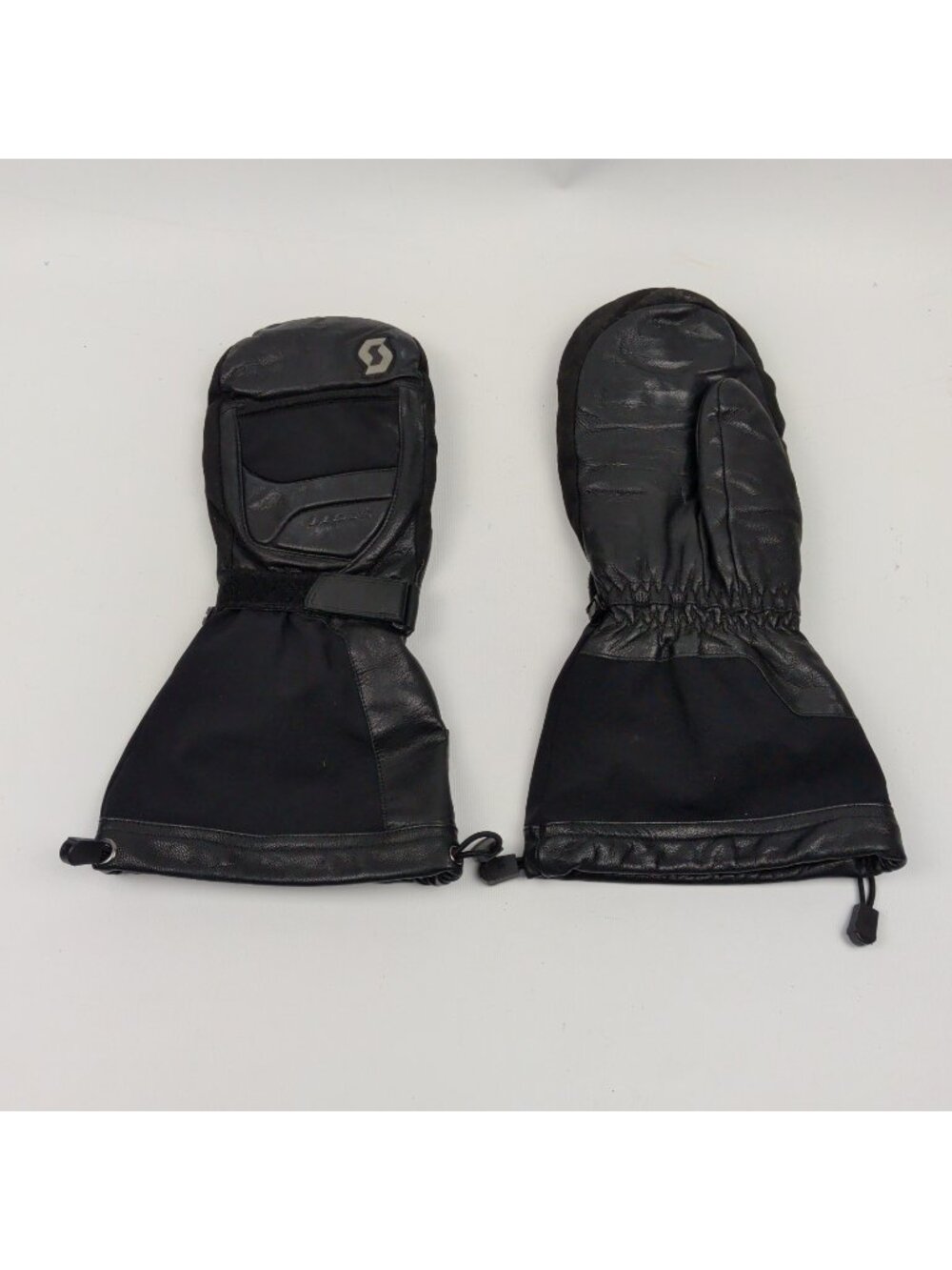 Scott Tundra ll Leather Mittens Ski Snowboarding Snowmobile Sz L / 10 Dry Sphere